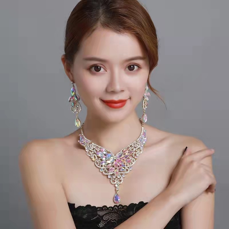 新娘时尚夸张女锁骨欧美项链