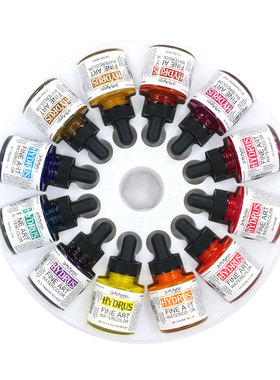 Dr.ph.martin's 马丁博士 Hydrus 液体艺术水彩 15ml/30ml 套装3
