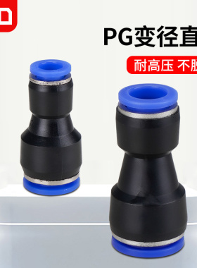 PG变径直通PG6-4 PG8-4 PG8-6 PG10-6 PG10-8 PG12-6 PG12-8