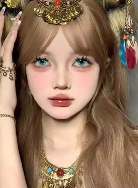 波西米亚风紫霞仙子同款手链铃铛戒指一体复古舞蹈演出古风手链