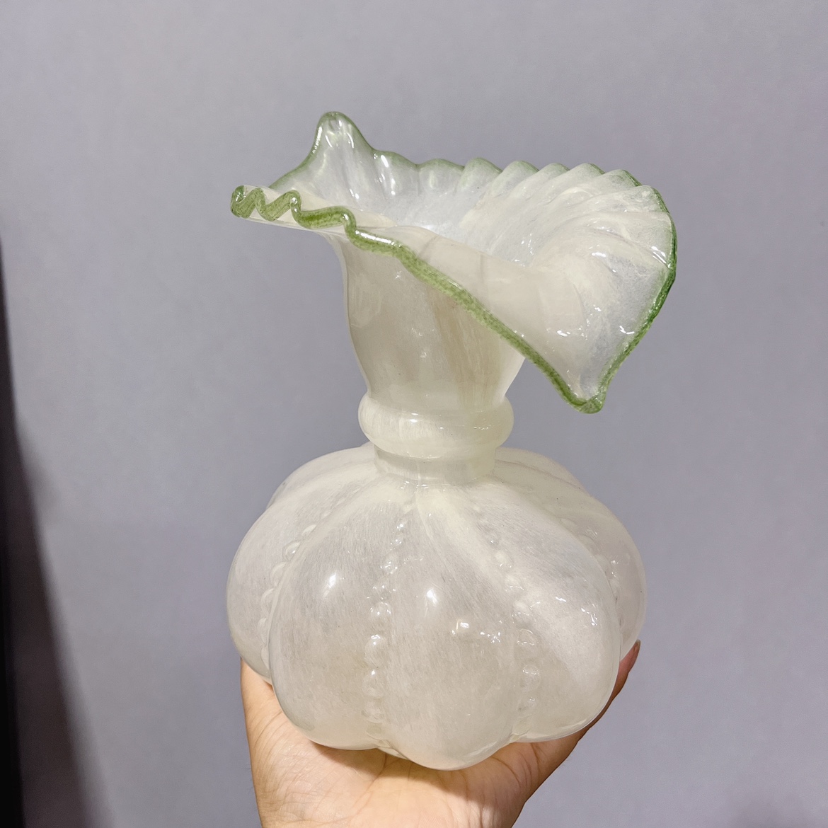 马蹄莲口尤马马同款花瓶正品