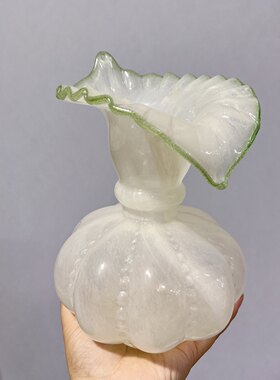 马蹄莲口尤马马同款花瓶正品