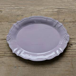 外贸陶瓷美式法式乡村长条盘西餐盘点心盘寿司盘大果盘深盘主菜盘