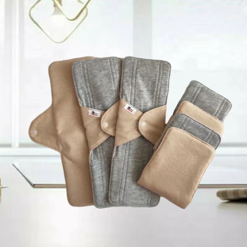 石墨烯卫生巾可水洗抗菌防过敏纯棉吸水巾抑菌老人漏尿垫棉布护垫