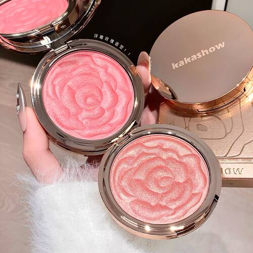 李佳琦罗莉家同款玫瑰花瓣腮红盘