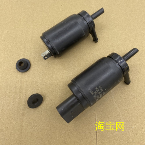 适配老款捷达王/前卫普桑春天/新款捷达雨刮喷水电机喷水壶泵马达
