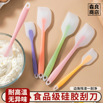硅胶刮刀烘焙食品级耐高温专用铲子刮板工具蛋糕奶油搅拌刀加大号