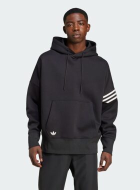 Adidas/阿迪达斯卫衣男子秋季新款运动宽松连帽卫衣套头衫IW0975