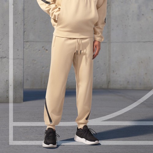 秋季新款柔软轻薄保暖束脚锥形裤