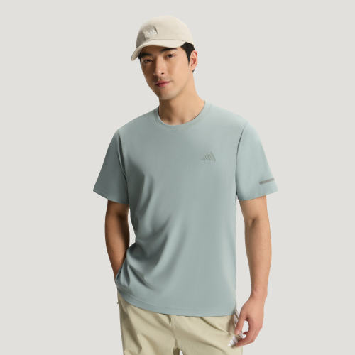 阿迪达斯男装夏季新款FAV KN SS TEE 凉感运动休闲短袖T恤KX2740