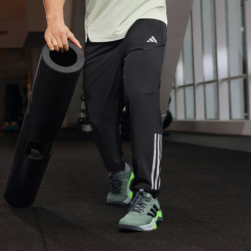 Adidas阿迪达斯长裤男子春季梭织透气速干运动休闲裤IM7484