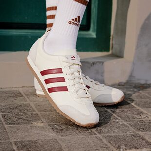 Adidas阿迪达斯VSJOG男女复古阿甘鞋T头鞋休闲鞋板鞋JS4463