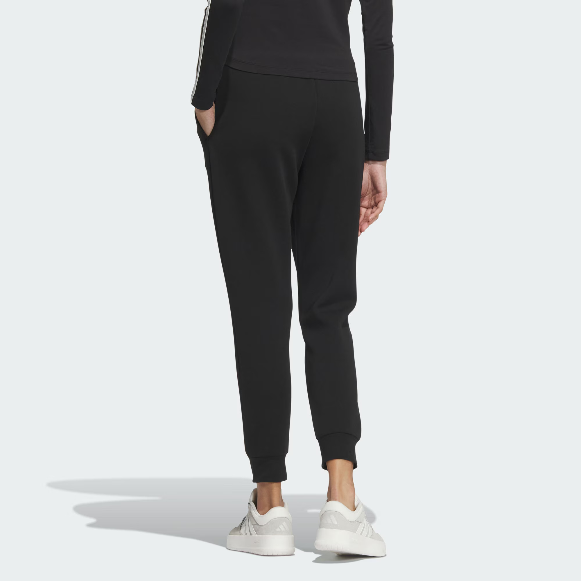 Adidas/阿迪达斯长裤女子秋季新款运动舒适耐磨休闲九分裤JL6280