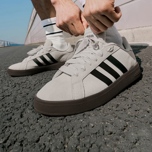 Adidas/阿迪达斯男鞋女鞋正品新款面包鞋耐磨运动休闲板鞋JR7111