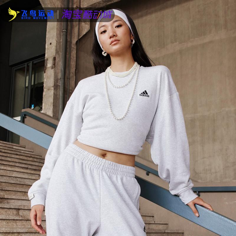 秋季加厚运动长袖圆领卫衣套头衫