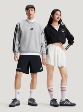 Adidas/阿迪达斯正品新款BARREDA翻毛皮低帮复古T头板鞋KH6999