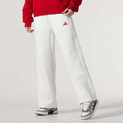 新款女士简约直筒休闲长裤