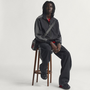 Adidas/阿迪达斯外套男子秋季新款运动上衣牛仔夹克外套KD1516