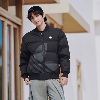 冬季保暖运动600宽松鸭绒羽绒服