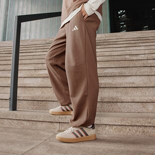 Adidas/阿迪达斯正品Logo Knit Tracksuit男士复古长裤JM3405