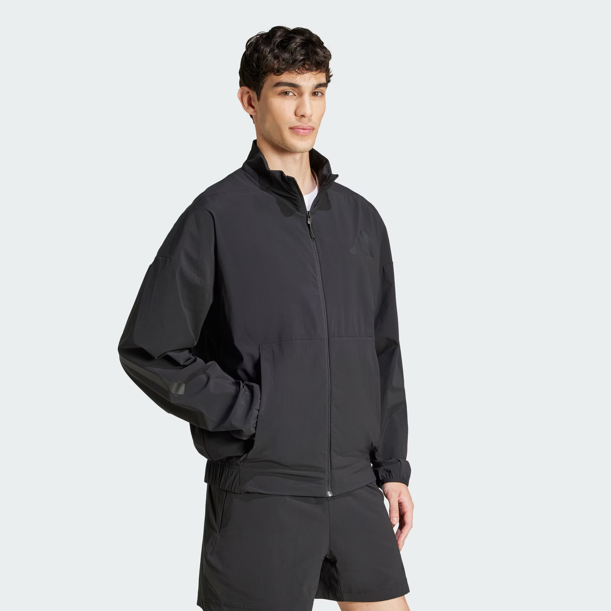 Adidas阿迪达斯外套男子秋季防晒UPF50+凉感运动防晒衣外套JN9026
