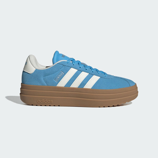 Adidas/阿迪达斯女鞋正品新款厚底T头鞋运动休闲板鞋德训鞋KJ6855