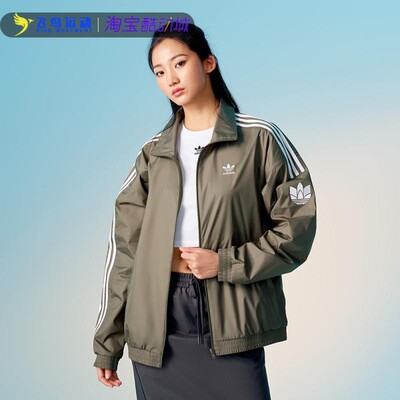 复古立领运动上衣夹克秋季外套