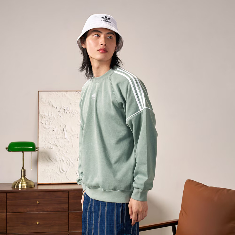 秋季新款运动长袖圆领卫衣套头衫