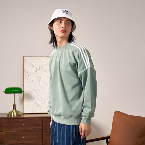 秋季新款运动长袖圆领卫衣套头衫