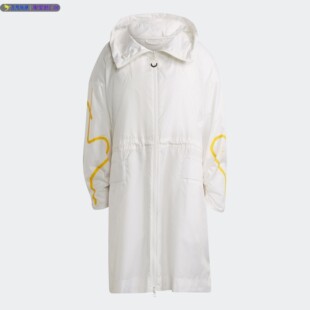 Adidas/阿迪达斯正品夏季新款女子长款休闲运动夹克外套 GU6986