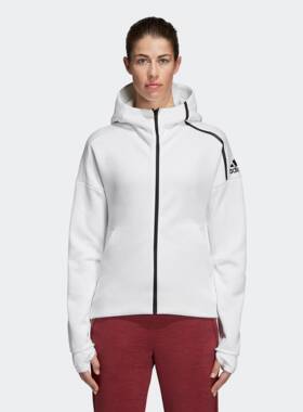 专柜正品 Adidas ZNE 巨星同款 春季女款潮流连帽夹克外套DN8508