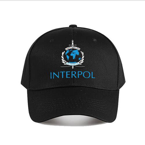 INTERPOL Baseball Cap Hat Man Luxury Cosplay Wild Ball