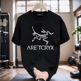 宽松圆领上衣ins重磅短袖 奥特莱斯清仓美式 T恤 一折专区