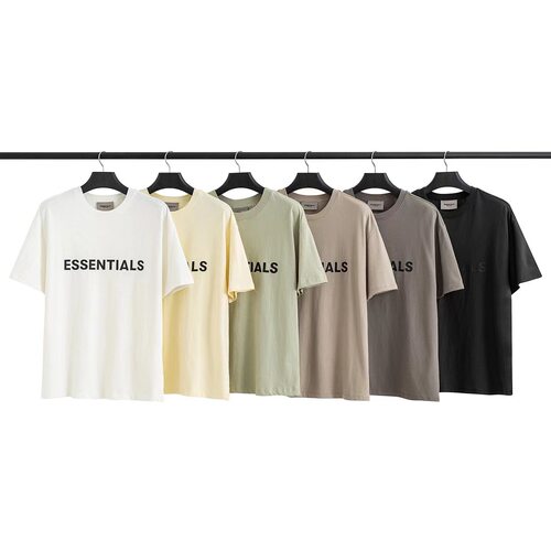 FOGFEAROFGOD复线ESSENTIALS20SS胸前字母T恤短袖舒适百搭潮牌