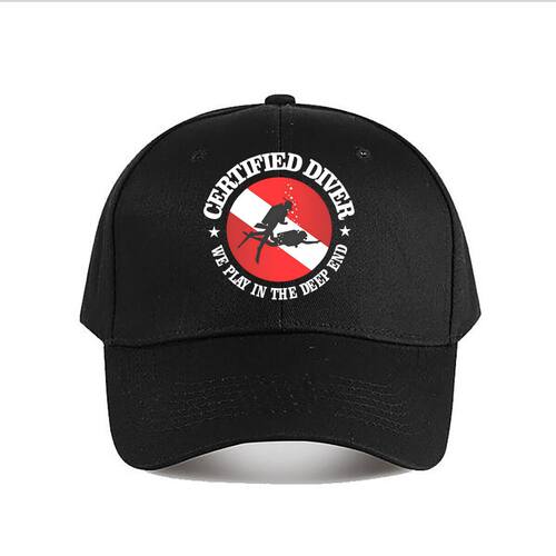 Certified Diver (rd) Baseball Cap Snap Back Hat summer