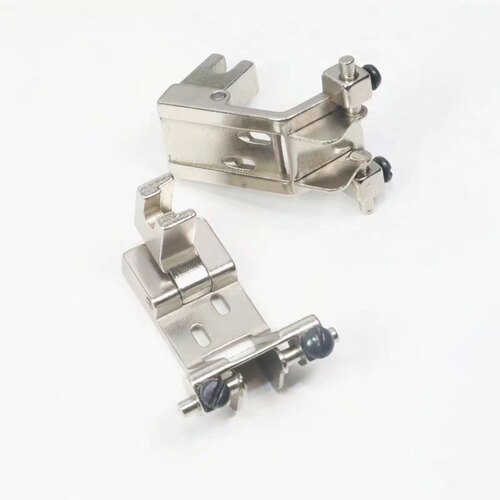 380双针锁链底导带压脚