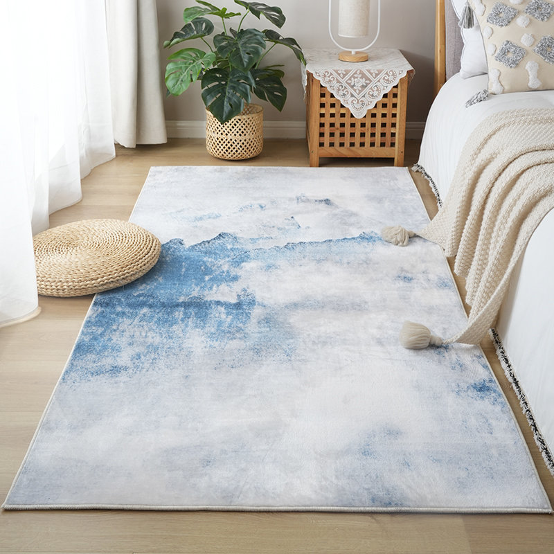 轻奢风高级地毯卧室房间地垫