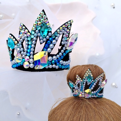 儿童水钻艺术体操发圈