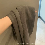 Брендовый утепленный удерживающий тепло трикотажный универсальный шарф из искусственного меха для влюбленных, в корейском стиле