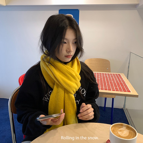 加厚保暖仿羊绒围巾情侣百搭软糯