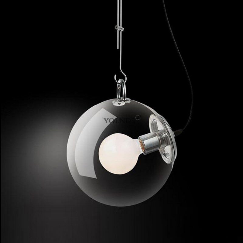 LED玻璃吊灯泡泡圆球肥皂吊灯时尚简约客厅过道玄关阳台吸顶灯具,家装灯饰光源,客厅吊灯,淘宝优惠券,粉丝福利购,淘宝优惠卷