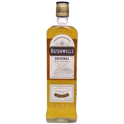 进口洋酒 布什米尔百世醇白标 爱尔兰 IRISH WHISKEY威士忌700ML