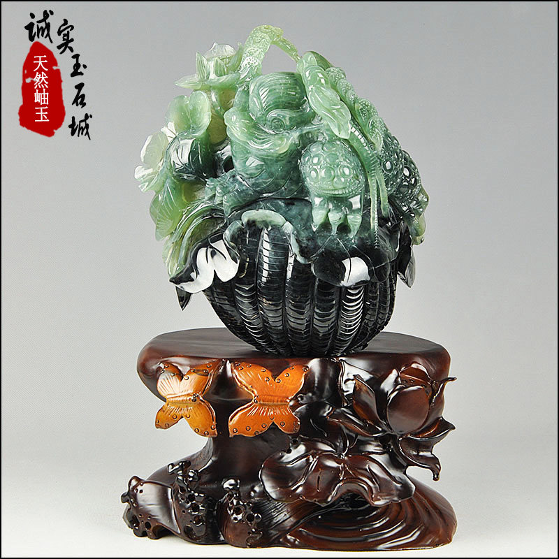 原石玉雕天然玉石摆件 180料岫玉摆件精品送礼F233
