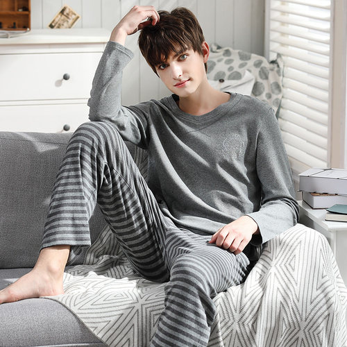 【春秋季】男士全纯棉睡衣居家服