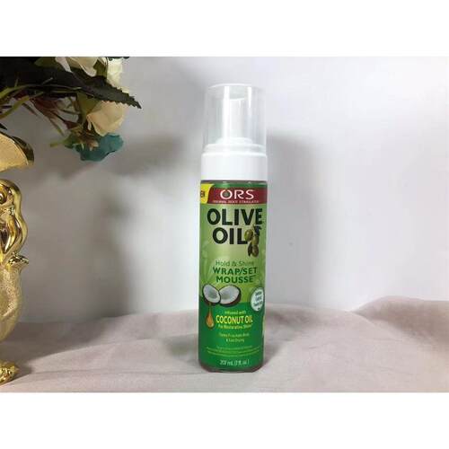 ORS OLIVE WRAP/SET MOUSSE coconut oil 橄榄油定型摩丝喷雾