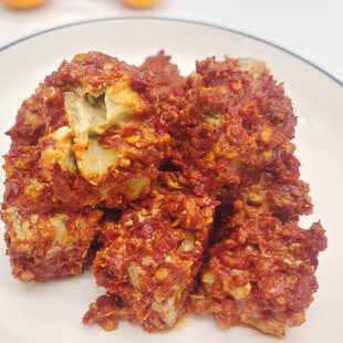 湖南新化豆腐乳 农家风味香辣霉豆腐下饭菜手工开胃豆腐乳500克