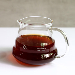 耐热玻璃分享咖啡壶加厚冰滴滤V60云朵可爱壶简易手冲挂耳冷水壶