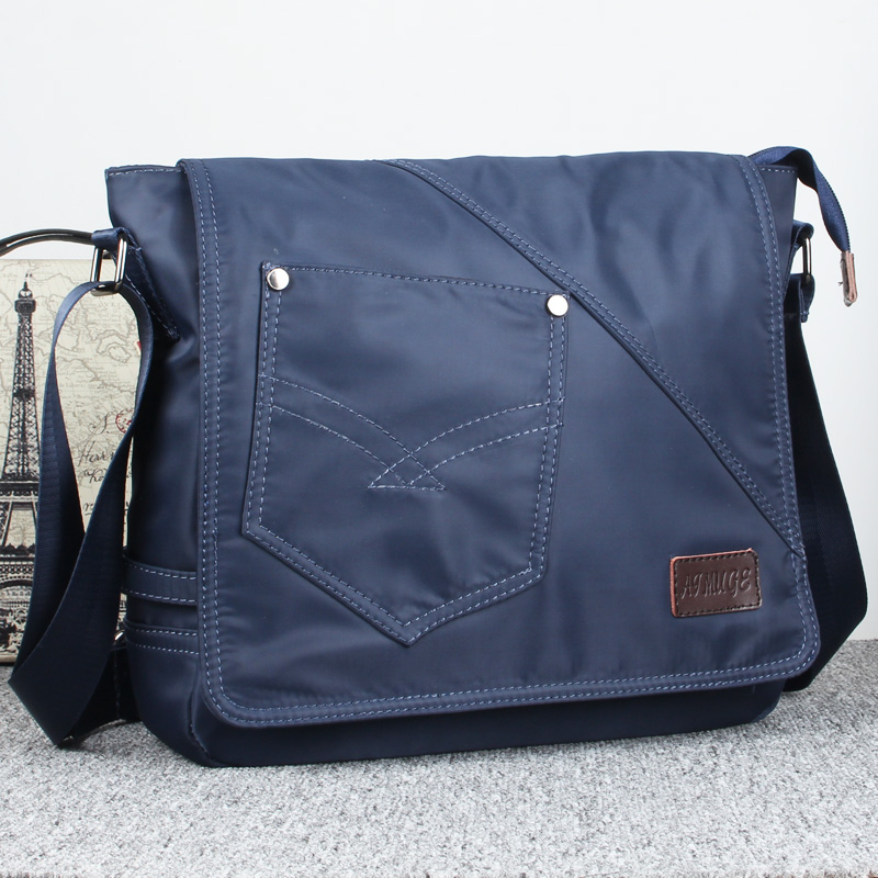 男士包包牛津纺休闲包男包潮流单肩斜跨包学生书包横跨单肩包包