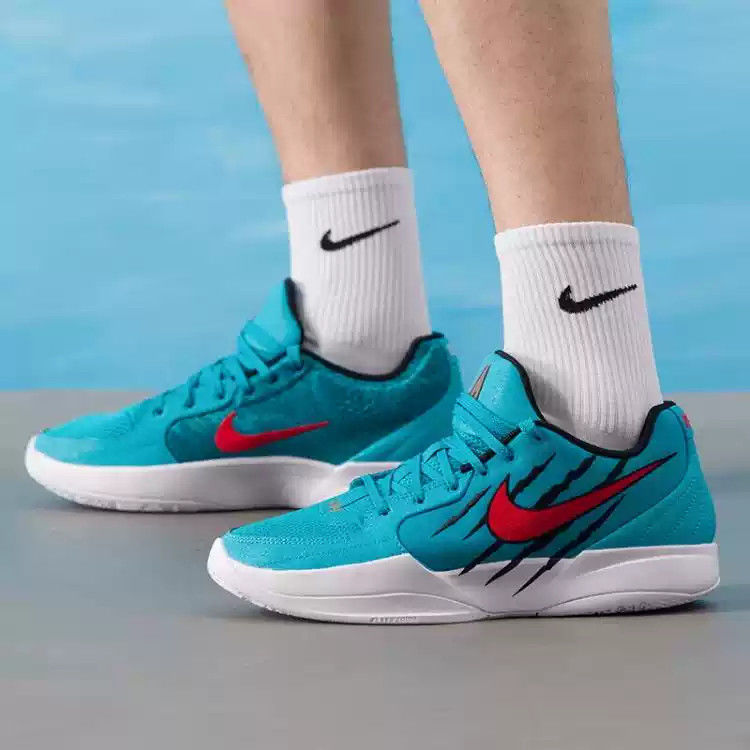 七小七鞋柜 Nike Ja 2 莫兰特2代 天蓝色 复古篮球鞋 HQ1760-400