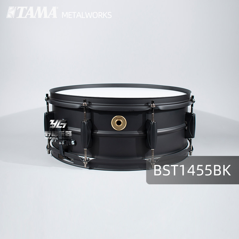 TAMA METALWORKS钢腔14x6.5/14x5.5英寸BST1465/BST1455BK小军鼓